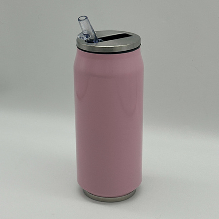 Puszka kubek term. 500ml Różowy/OD1384