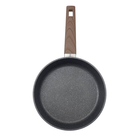 Patelnia z powłoką greblon tradycyjna 22cm Indukcja gaz 
