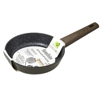 Patelnia głęboka 20 cm z powłoką greblon indukcja gaz