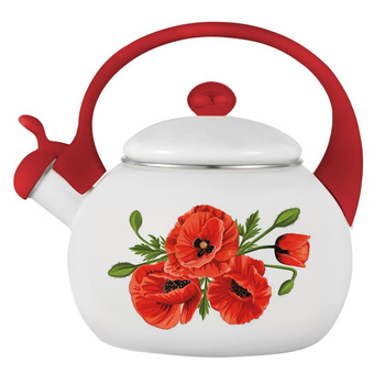 Czajnik emaliowany 2,2L AMELIO Poppy/OD2380