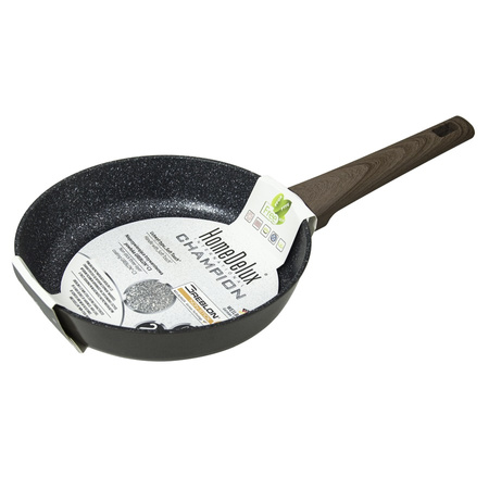 Patelnia głęboka 24 cm z powłoką greblon indukcja gaz