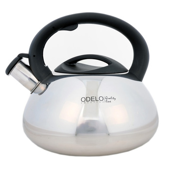 Czajnik stal. LUCIO z gwizd. 3.0L połysk/OD1735