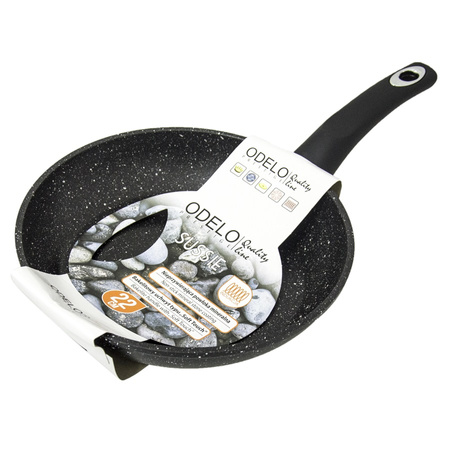 Palenia tradycyjna 22 cm z powłoką mineralna Indukcja Gaz 