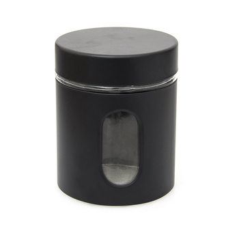 JORIS BLACK Słoik szkl. z met. pokr. 500ml/OD1794