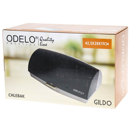 Chlebak GILDO czarny złota rączka/OD2102