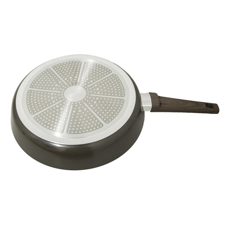  Patelnia głęboka 32cm z powłoką greblon indukcja gaz 