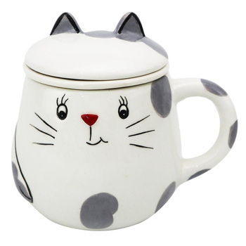 Kubek z pokrywą i zaparzaczem NELS 400ml/OD2454