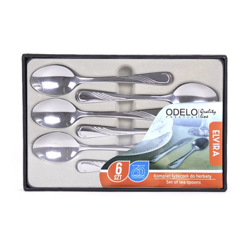 ELVIRA Łyżeczka do herbaty flok (6 sztuk) /OD1060