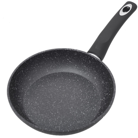 Patelnia tradycyjna z powłoką mineralna 20 cm czarna