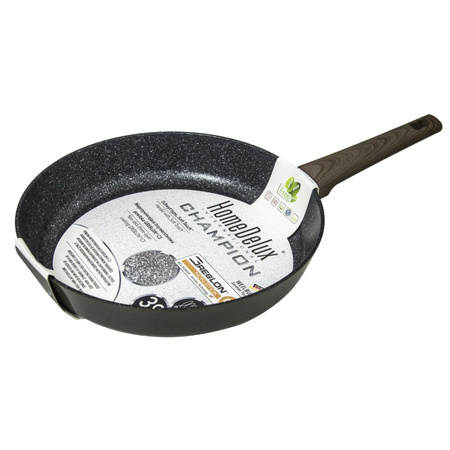 Patelnia głęboka 30cm z powłoką greblon indukcja gaz
