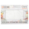 Deska do krojenia szklana 25x35cm CLARA 4mm/DI7525