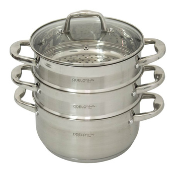 Garnek do got. na parze 24cm 5L 4el VELIO/OD2018