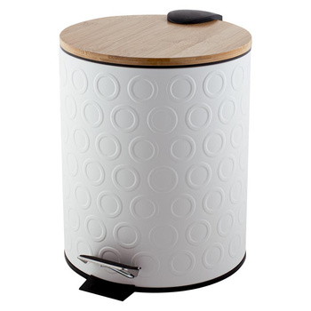 Kosz na śmieci 5L ELIAN biały/OD2250