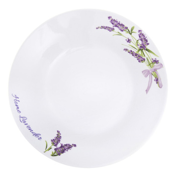 Talerz obiad.głębok 23cm okr. Home Lavender/OD1577