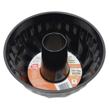 Forma na babkę z tuleją SIMONA 22x11cm/OD2206