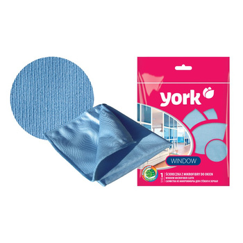 Yor.Ściereczka z mikrofibr do okien 30x30cm/026150