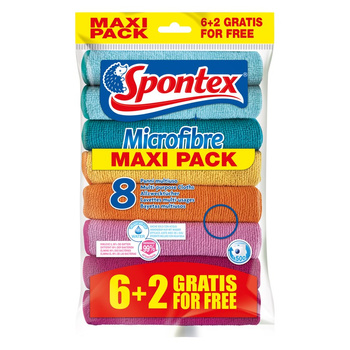 Spo.Ścierki z mikrofibry 6+2/00523