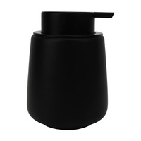 Dozownik mydła CORTEZ 9x9x12,5cm czarny/OD2362