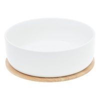 Salaterka z podstawką 24cm CASSIE biała/HD12433