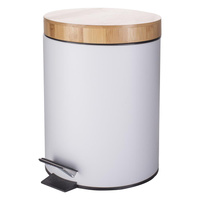 Kosz na śmieci 3L MONTEZ biały/OD2238