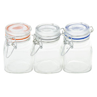 Słoik na przyprawy kwadr. IMRE 80ml (12szt)/OD2092