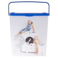 Pojemnik na proszek 10L IML biały/nieb/OD8024